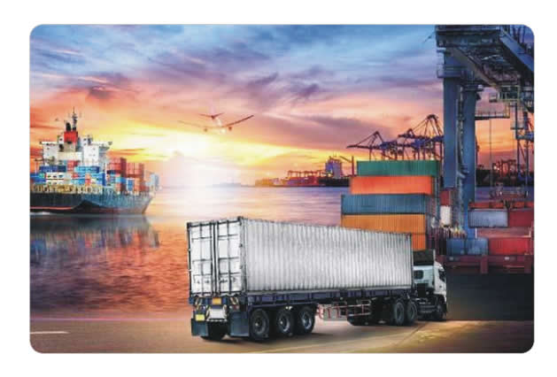 Business magazine in world brief about Logistics sector or Industry